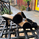 Circle Heel by Ezzio - Black / Carbon