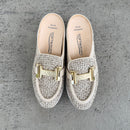 Clarita Rafia Mule by Softwaves - Sahara