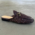 Cora Woven Mule by Silent D - Brown