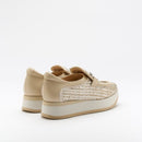 Coro Raffia by Softwaves - Silver/Almond