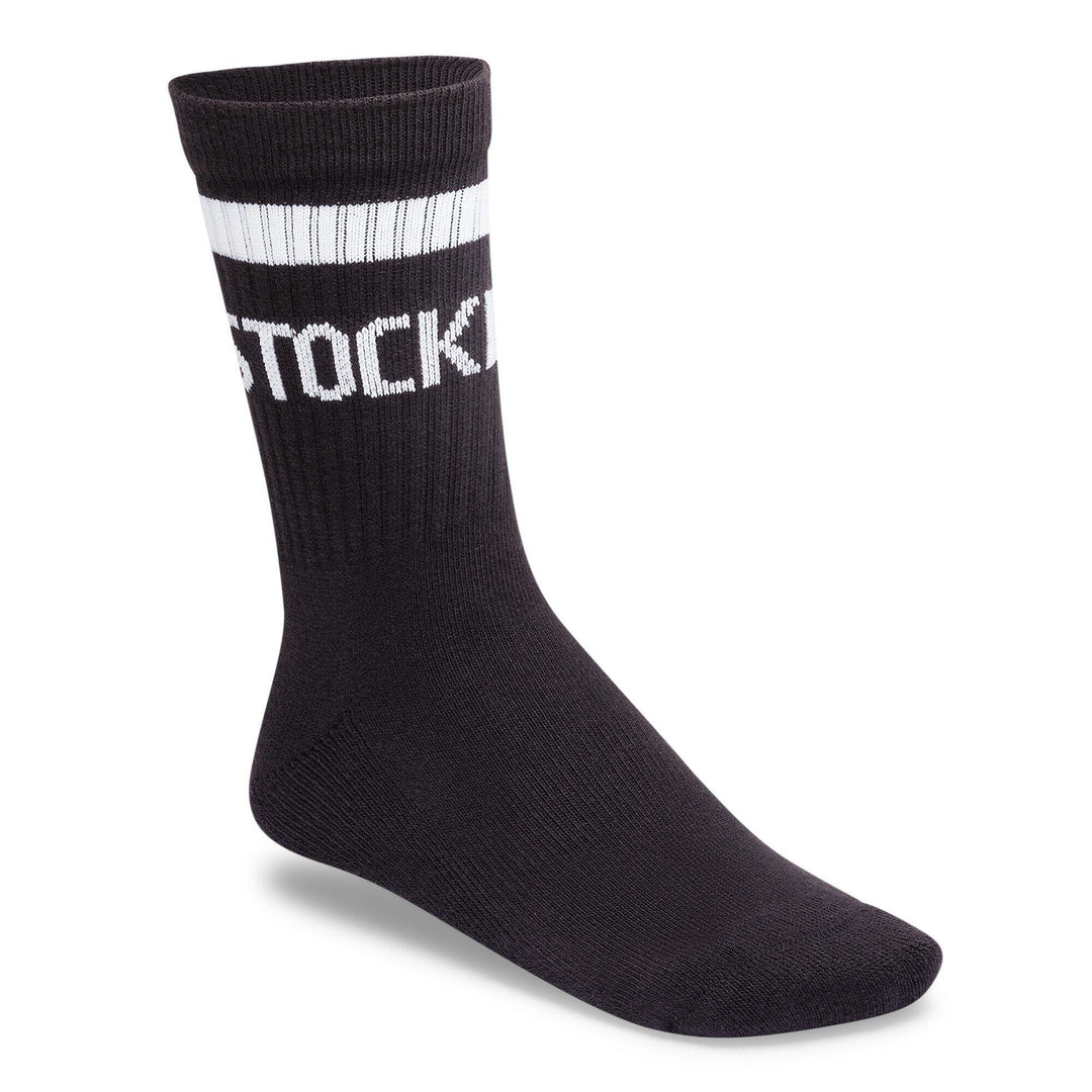 Cotton Tennis Socks-Elastane Unisex Black