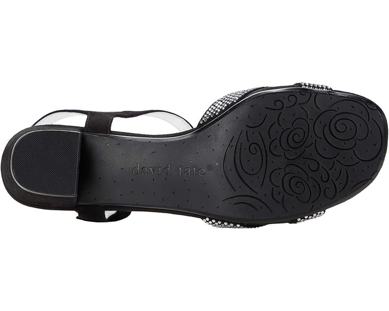 David Tate Rain Black Nova Suede