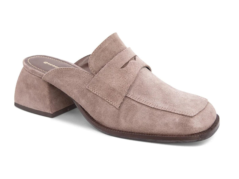 Delilah Mule Fog Suede