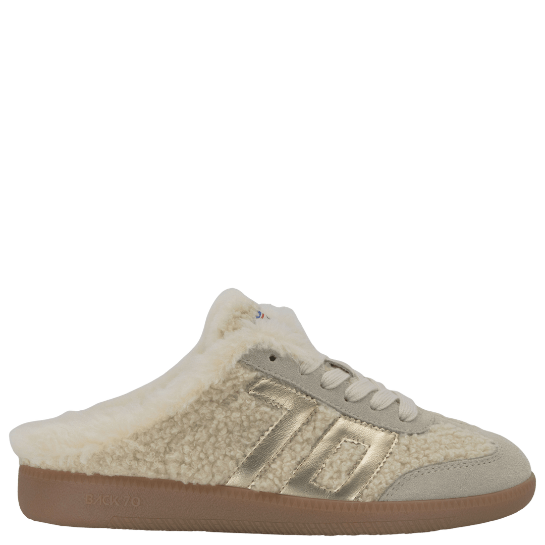 Easter Fur Lined Butter Gold - Back 70