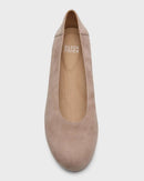 EILEEN FISHER UNA 2 BALLET FLAT EARTH NUBUCK