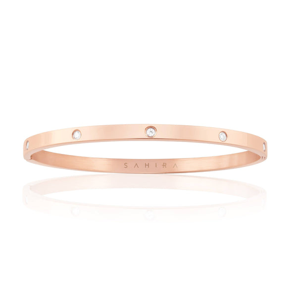Elsie Stackable Bracelet: Rose Gold