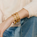 Elsie Stackable Bracelet: Silver