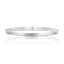 Elsie Stackable Bracelet: Silver