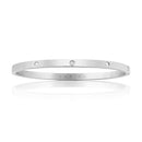 Elsie Stackable Bracelet: Silver