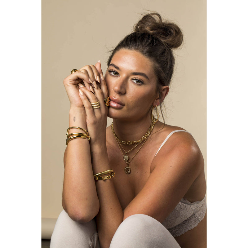 Emperor Coin Necklace: 16"