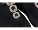 FitFlop Fino Crystal Chain Black