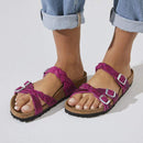 Franca Braided Festival by Birkenstock - Fuchsia Oiled