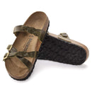 Franca by Birkenstock - Braided Olive Green
