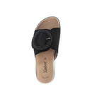 Gabor Buckle Slide Black
