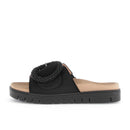 Gabor Buckle Slide Black