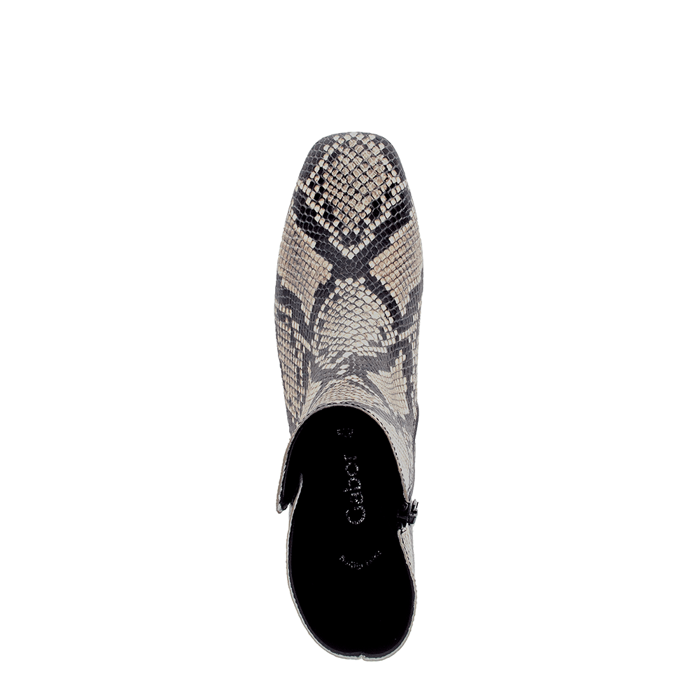 Gabor Snake Boot Natural Multi Snake