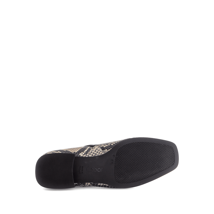 Gabor Snake Boot Natural Multi Snake