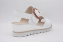 GABOR WEDGE -WHITE