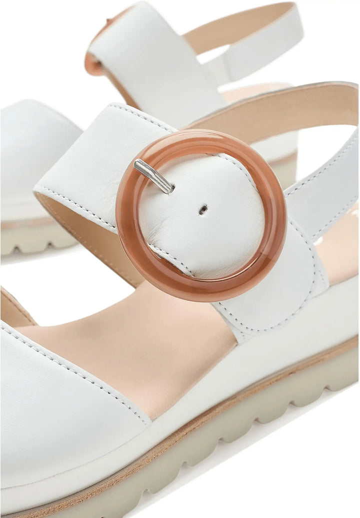 GABOR WEDGE -WHITE