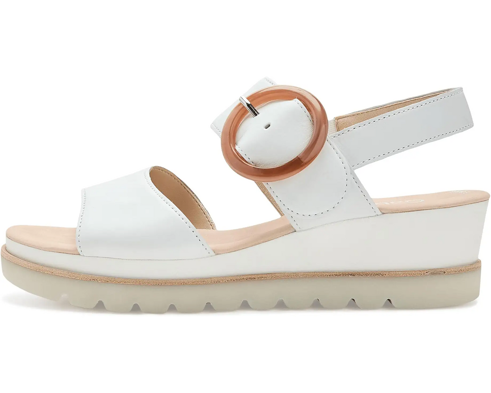 GABOR WEDGE -WHITE