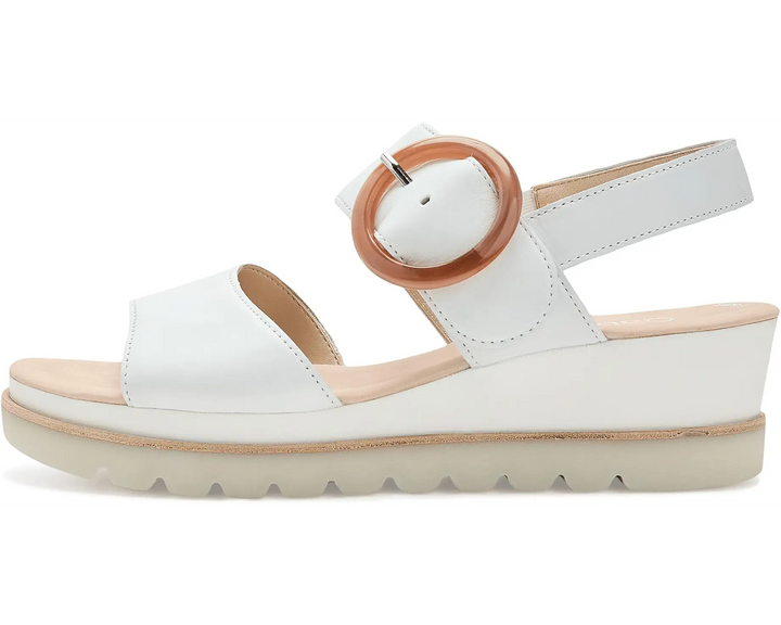 GABOR WEDGE -WHITE