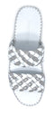 Gala sandal white/silver