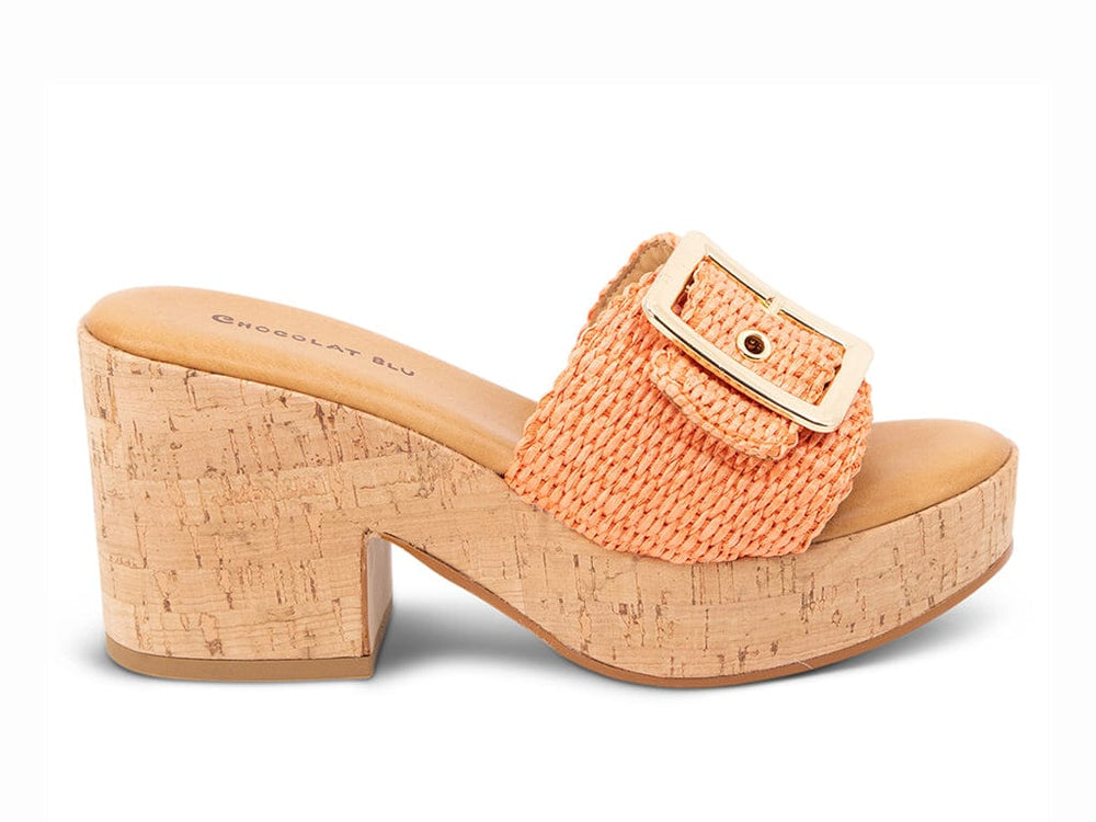 GANI RAFFIA by Chocolat Blu - ORANGE