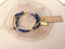 Gemstone Triple Wrap Bracelets: Sodalite