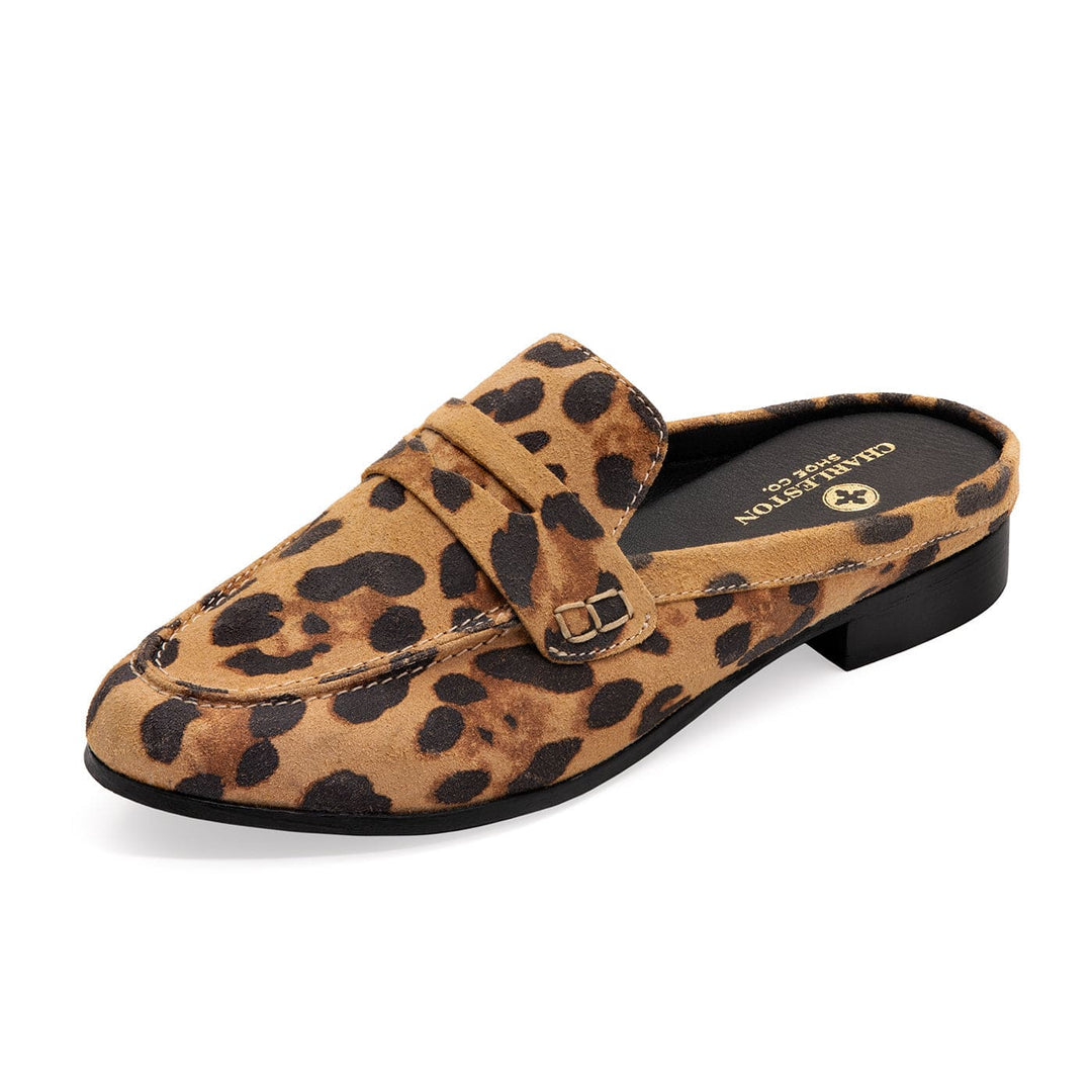 Georgia Mule Leopard - Charleston Shoe Company