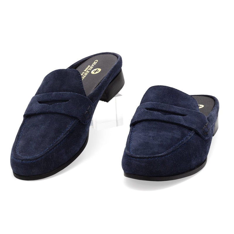Georgia Mule Navy - Charleston Shoe Company