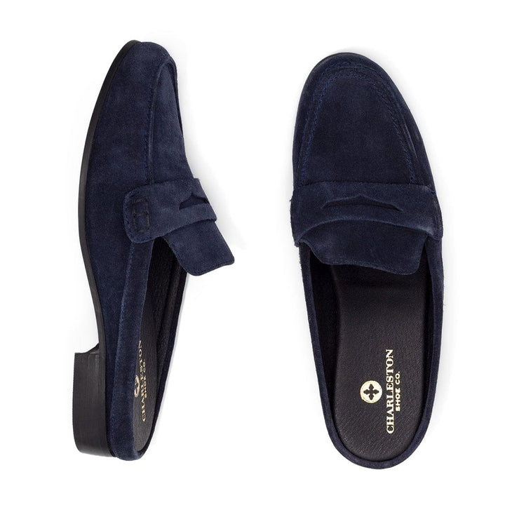 Georgia Mule Navy - Charleston Shoe Company