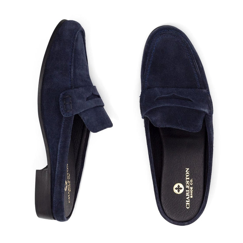 Georgia Mule Navy - Charleston Shoe Company