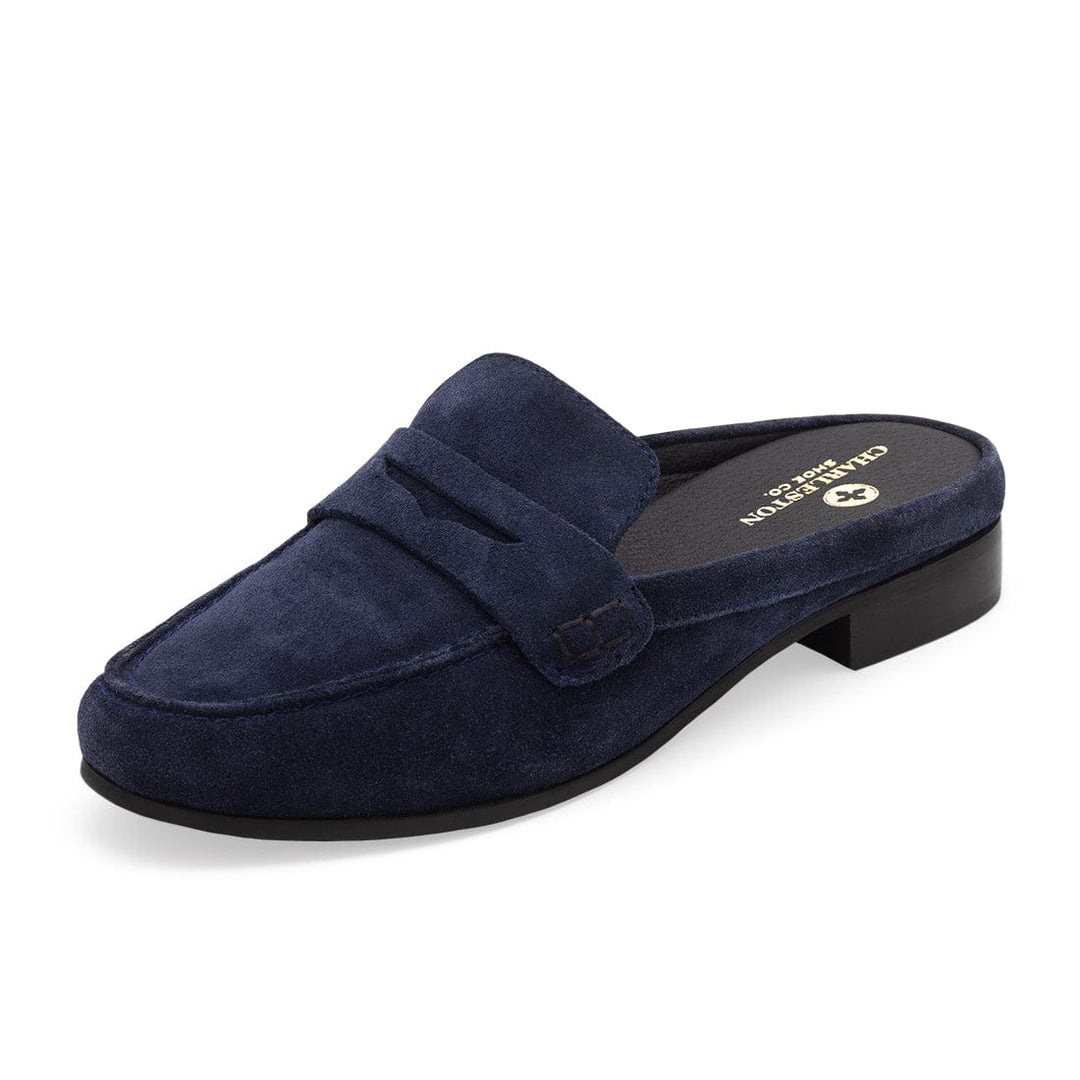 Georgia Mule Navy - Charleston Shoe Company