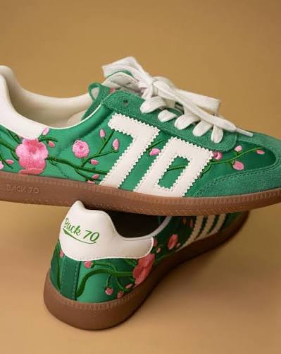 Ghost Floral Green by Back 70