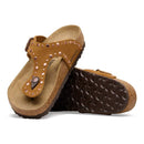 Gizeh Rivets Mink by Birkenstock