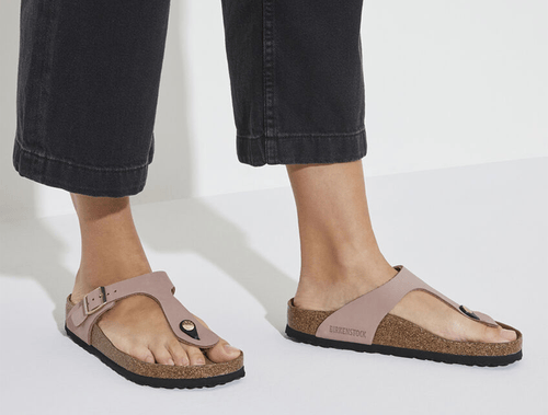 Gizeh Softfootbed by Birkenstock - Old Rose Sandal