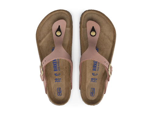Gizeh Softfootbed by Birkenstock - Old Rose Sandal