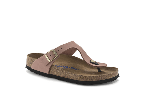 Gizeh Softfootbed by Birkenstock - Old Rose Sandal