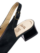 Gliselle Sling Back by Ara - Black Suede 01