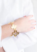 Gold Toggle Bracelet