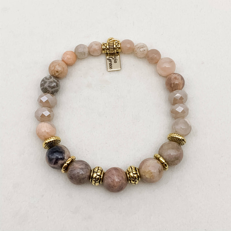 GREY/BROWN NEUTRAL BRACELETS