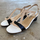 Hollis by Vaneli - Black Pat / Mousse