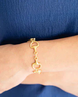 Horse Bit Toggle Bracelet