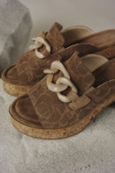Issie Cork Sandal by Softwaves - Cest
