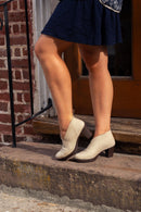 Jill Linen Pump - Charleston Shoe Co.