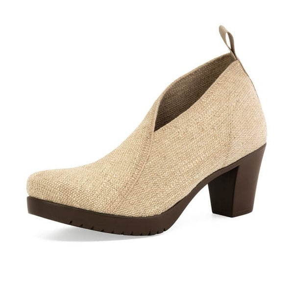Jill Linen Pump - Charleston Shoe Co.
