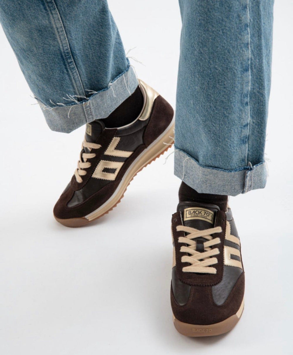 Jogger N by Back 70 Coffee/Gold