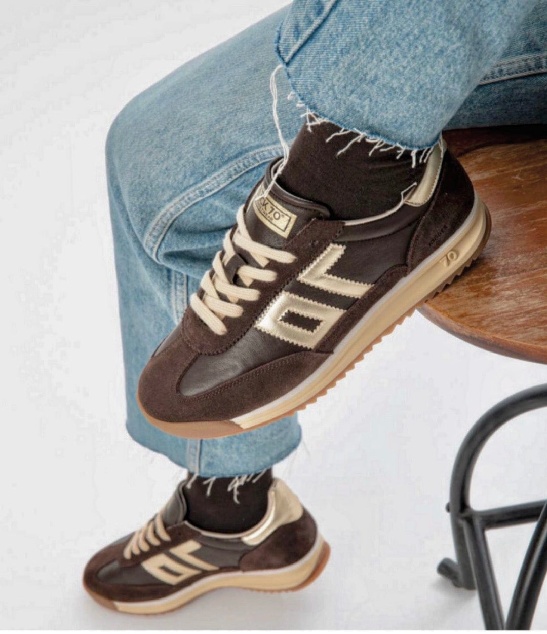 Jogger N by Back 70 Coffee/Gold