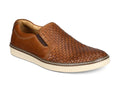 Johnston & Murphy McGuffey Woven Slip On Tan
