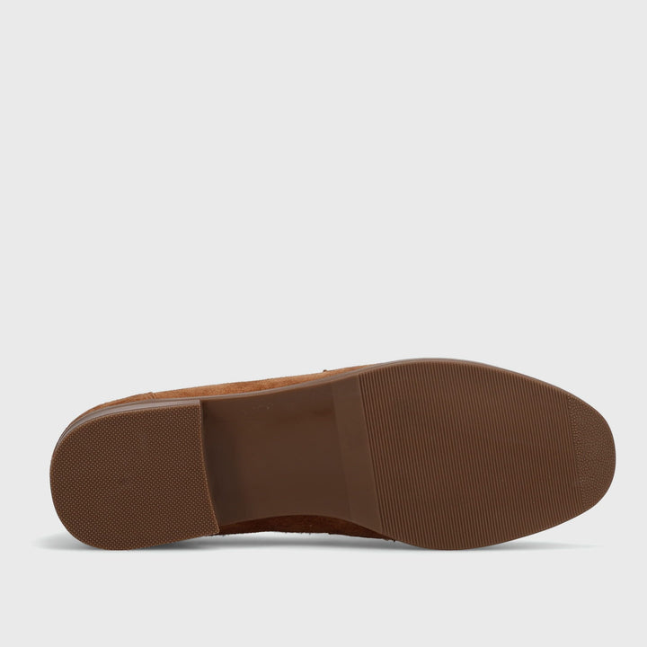 Kaye Knot Loafer by Vaneli - Cuoio Suede